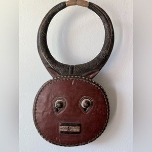 African Tribal Mask - Ivory Coast - Goli kple-kple ( Baoule people)